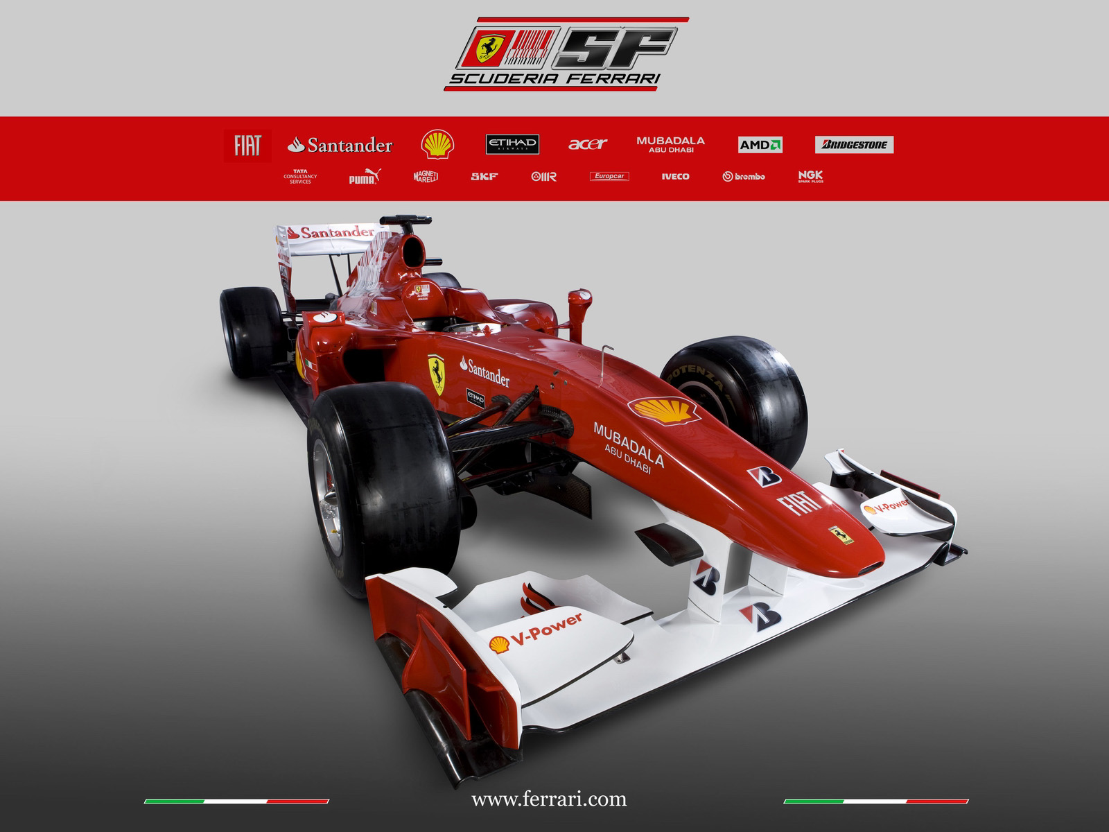FERRARI F10 1600x1200